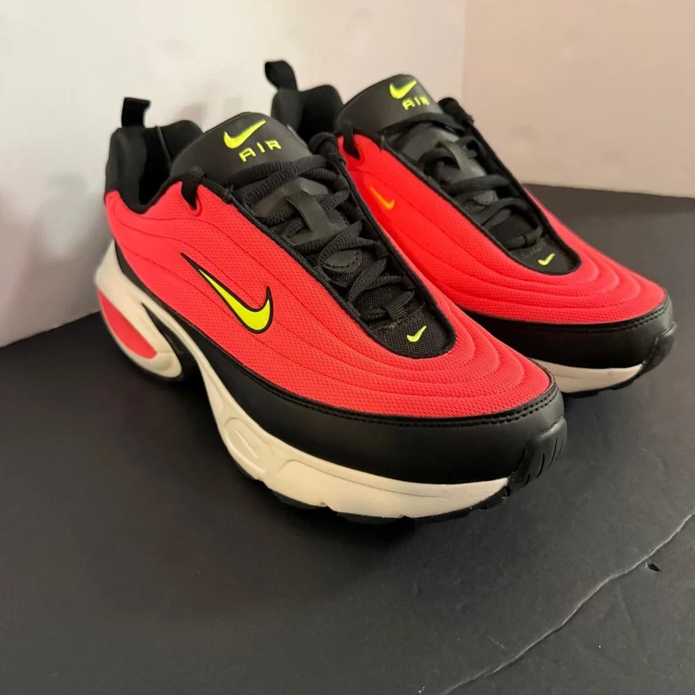 Nike Air Max Pulse Bright Crimson Black Volt HF3053-006 Womens 9.5 Running Shoes